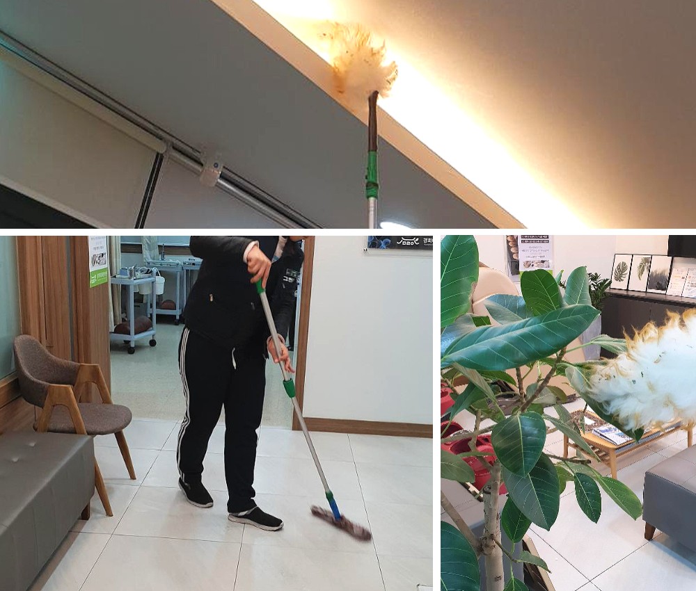 주 3회 이천 병원 청소 - 환자들을 위한 깨끗한 환경을 유지합니다 관한 작업사진입니다.