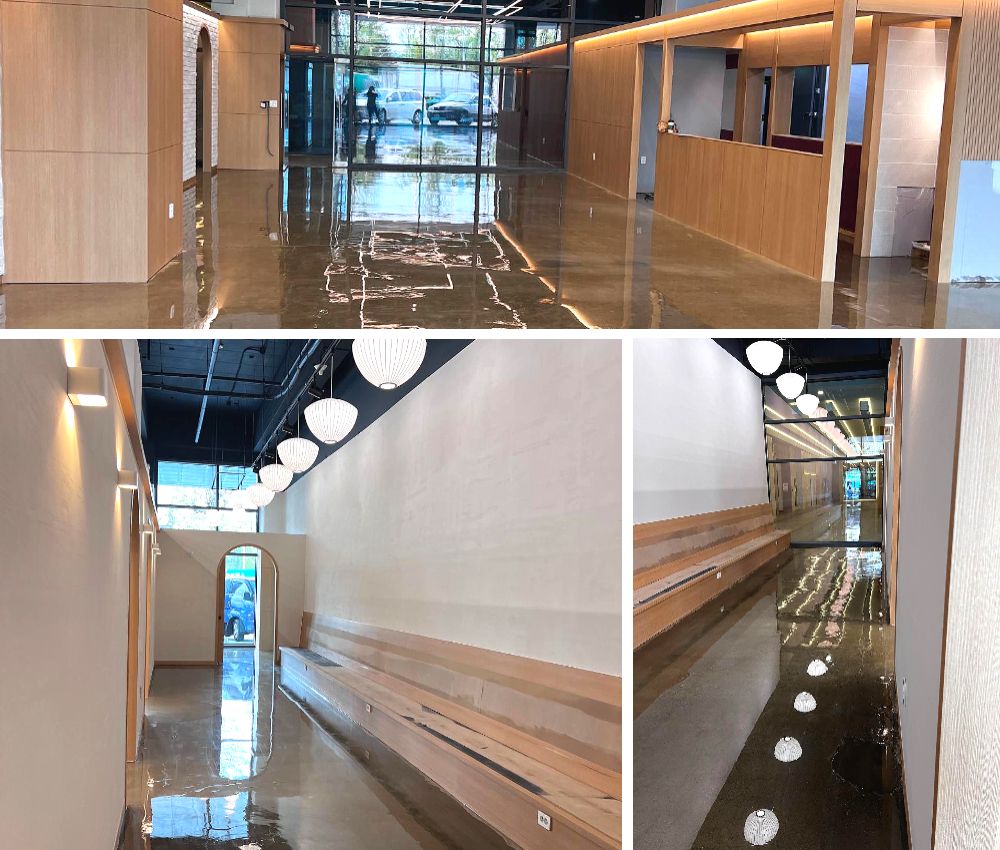 이천 병원 인테리어 청소로 야탑 아마고타워에서 제일 손님이 많아요. 관한 작업사진입니다.